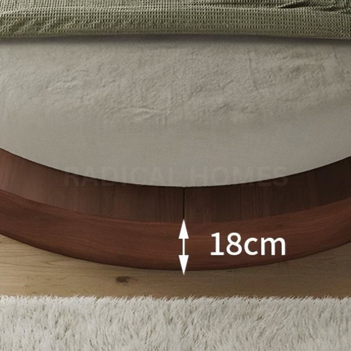 SEENAH Japandi Round Tatami Bedframe