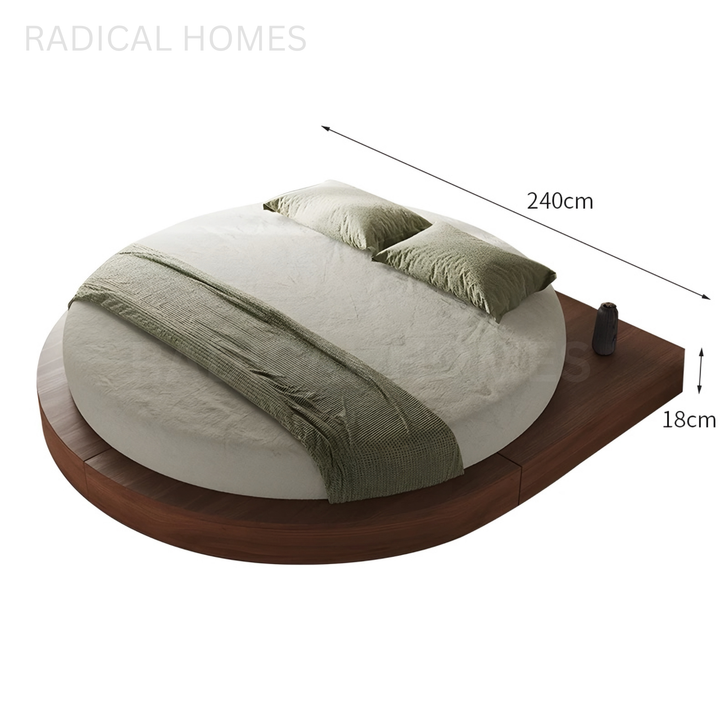 SEENAH Japandi Round Tatami Bedframe