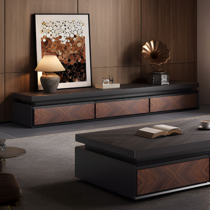 VIENNA Modern Tv Console and Coffee Table Set