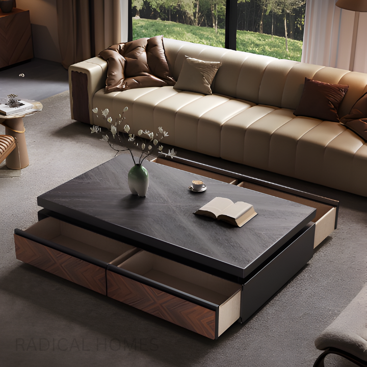 VIENNA Modern Tv Console and Coffee Table Set