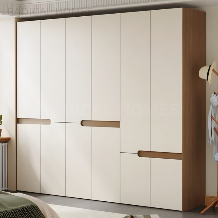 ARNES Japandi Solid Wood Wardrobe