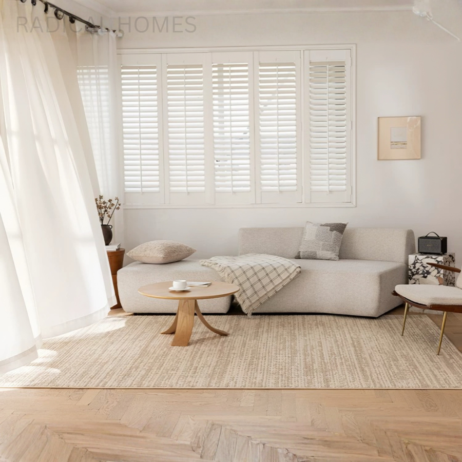 SOLVENA Modern Waterproof Rug - Radical Homes Singapore