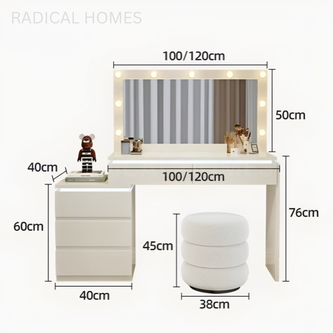 WHESKER Modern Hollywood Dressing Table