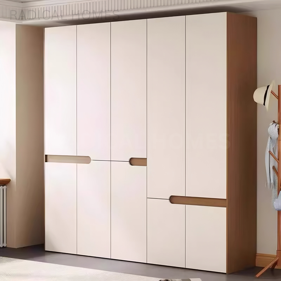 ARNES Japandi Solid Wood Wardrobe