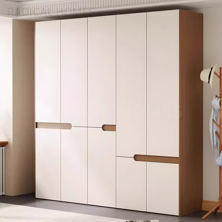 ARNES Japandi Solid Wood Wardrobe