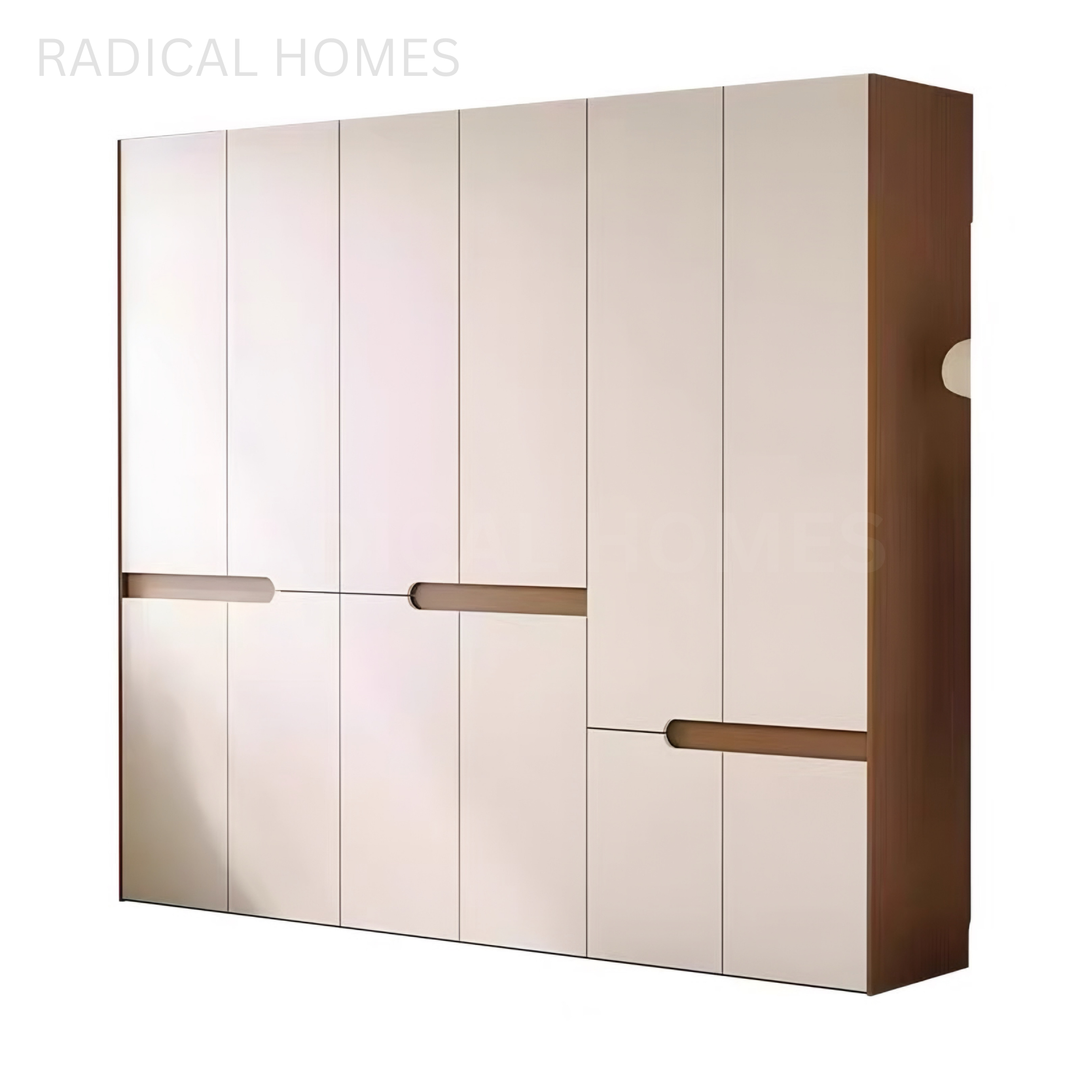 ARNES Japandi Solid Wood Wardrobe