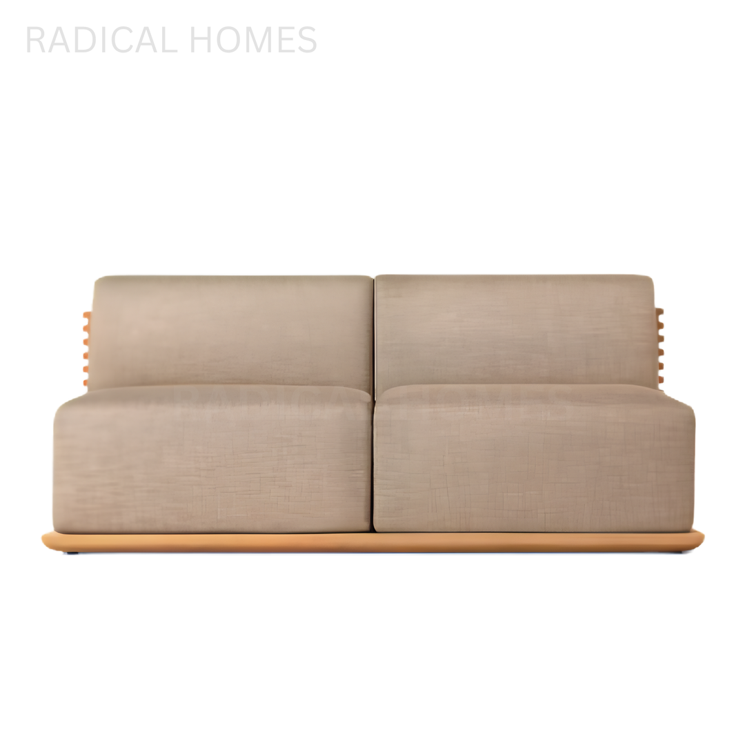 PIEZO Modern Teak Outdoor Sofa