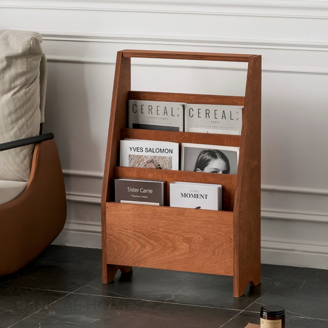 ORPHEUS Rustic Magazine Rack