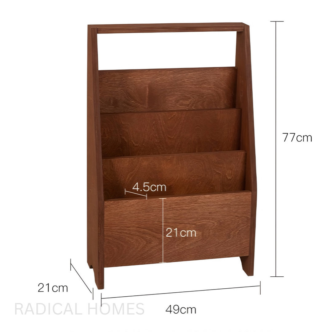 ORPHEUS Rustic Magazine Rack
