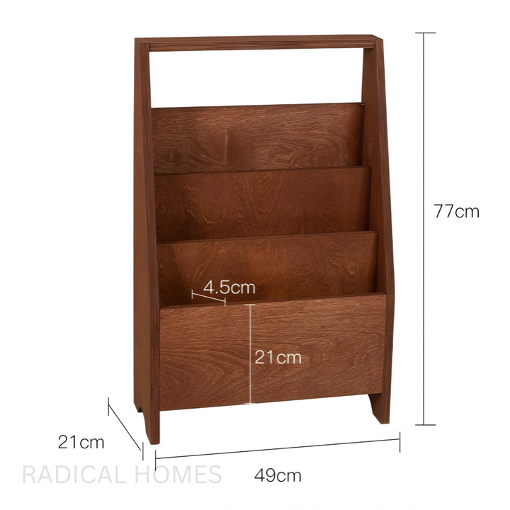 ORPHEUS Rustic Magazine Rack