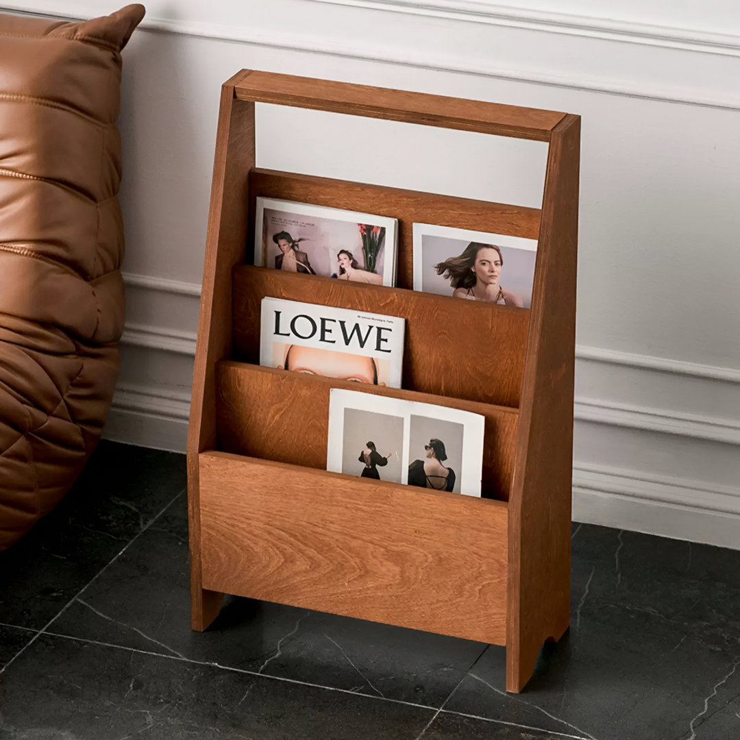 ORPHEUS Rustic Magazine Rack