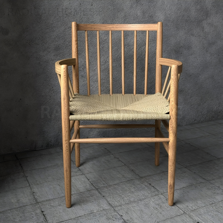 CHONG Vintage Solid Wood Leisure Chair