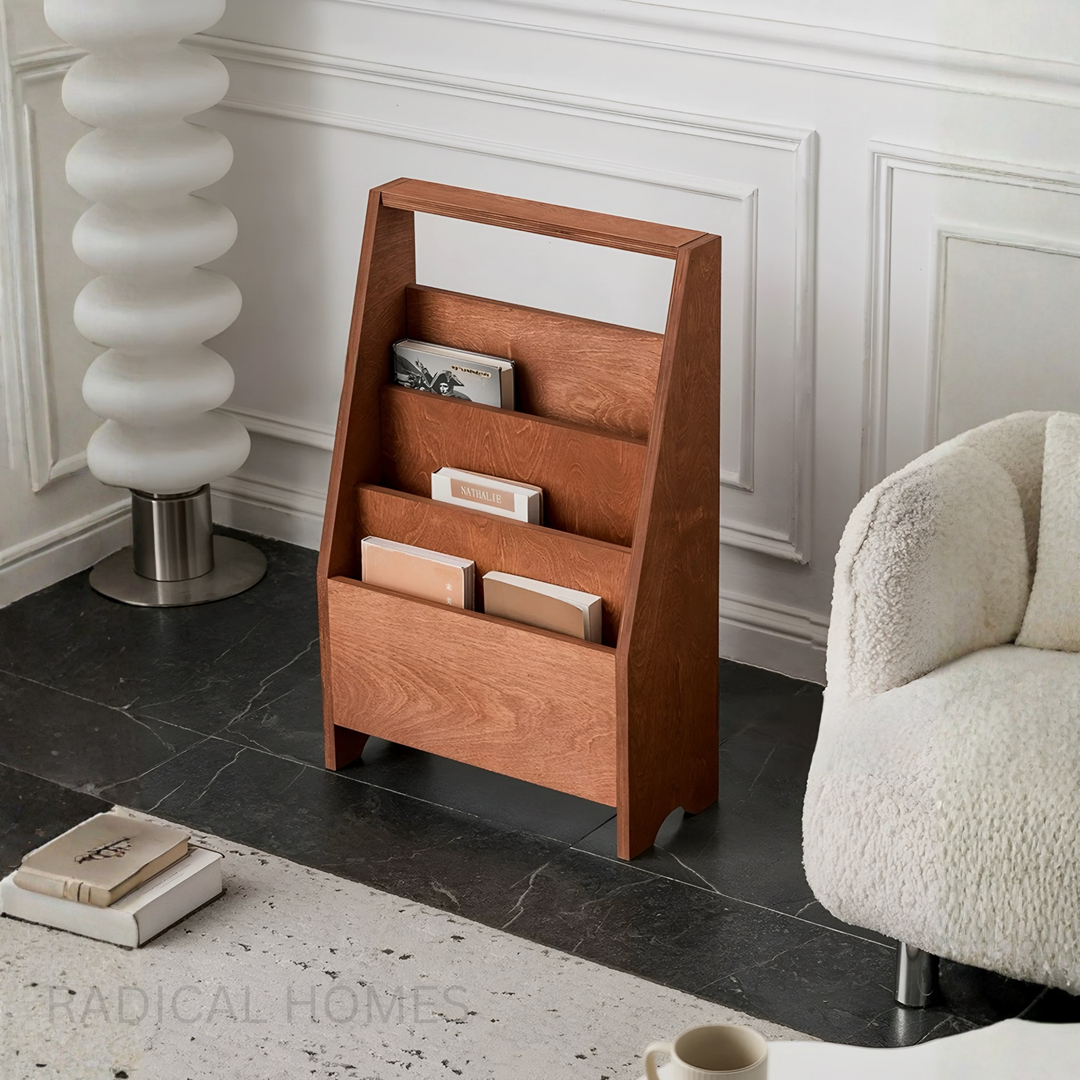 ORPHEUS Rustic Magazine Rack