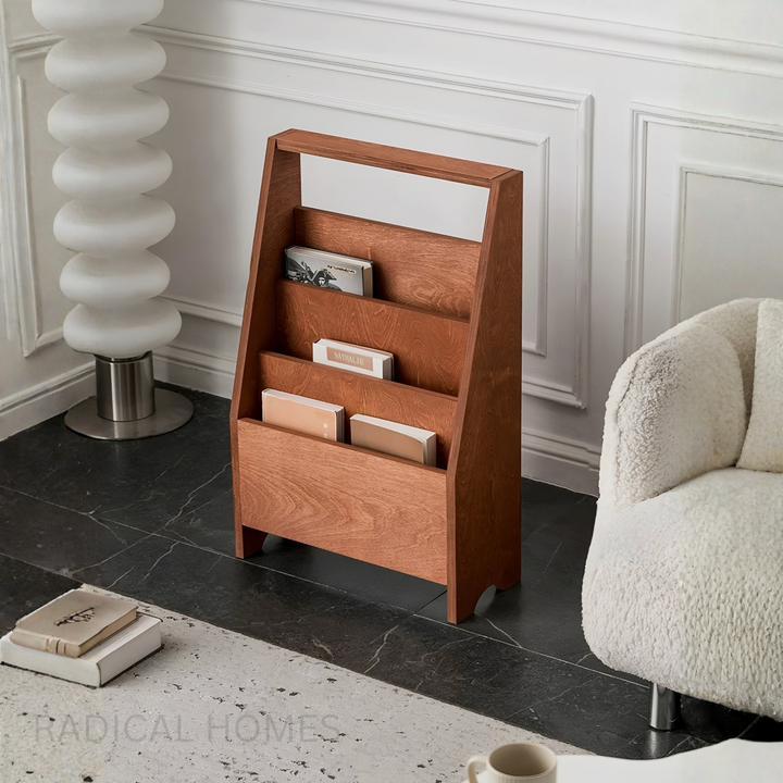 ORPHEUS Rustic Magazine Rack