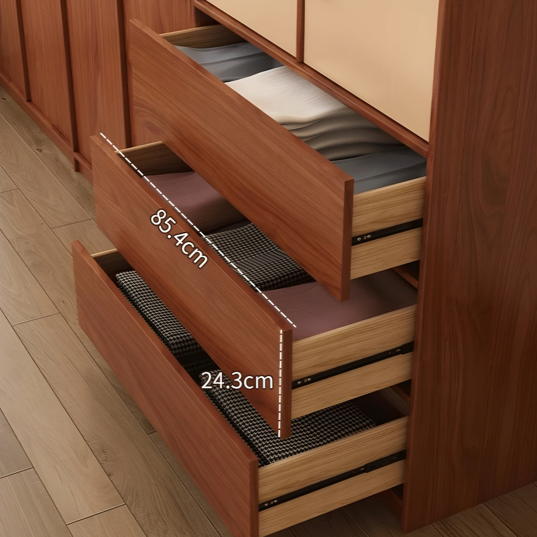 CARAVEL Vintage Walnut Wardrobe