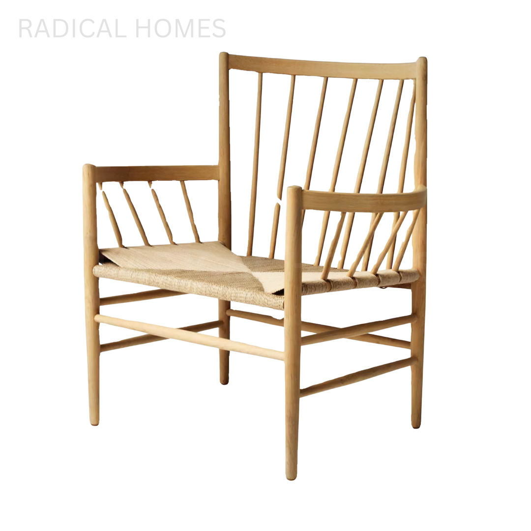 CHONG Vintage Solid Wood Leisure Chair