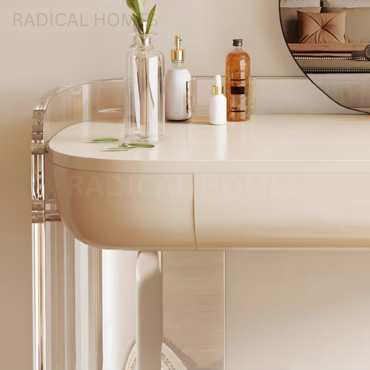 DELIA Modern Acrylic Vanity Table
