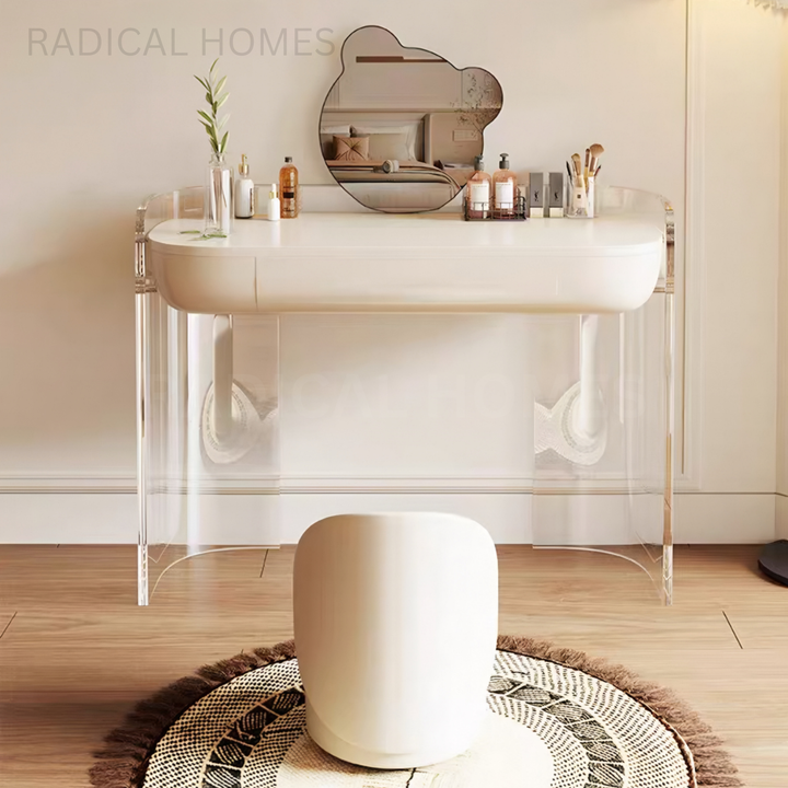 DELIA Modern Acrylic Vanity Table