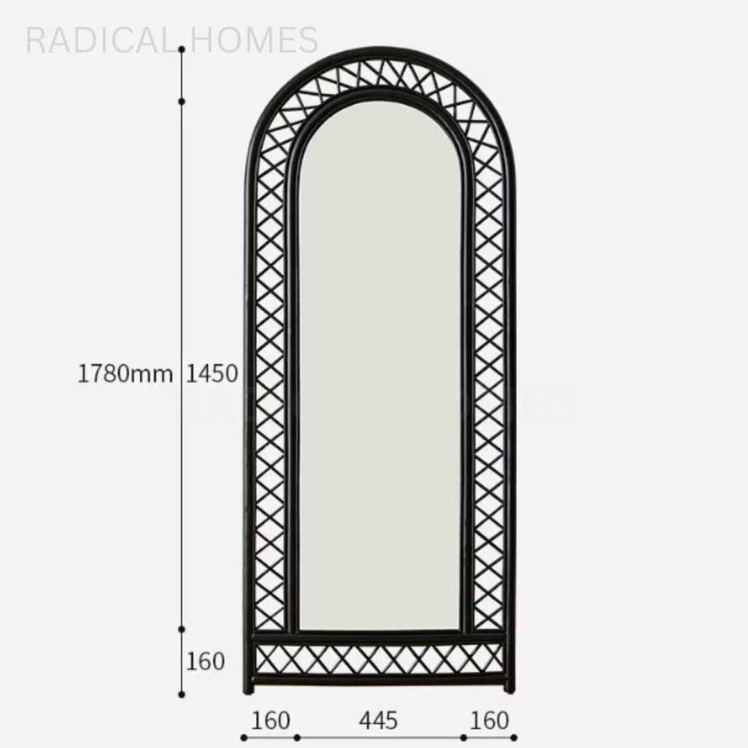 BUNSO Modern Full Length Mirror - Radical Homes Singapore