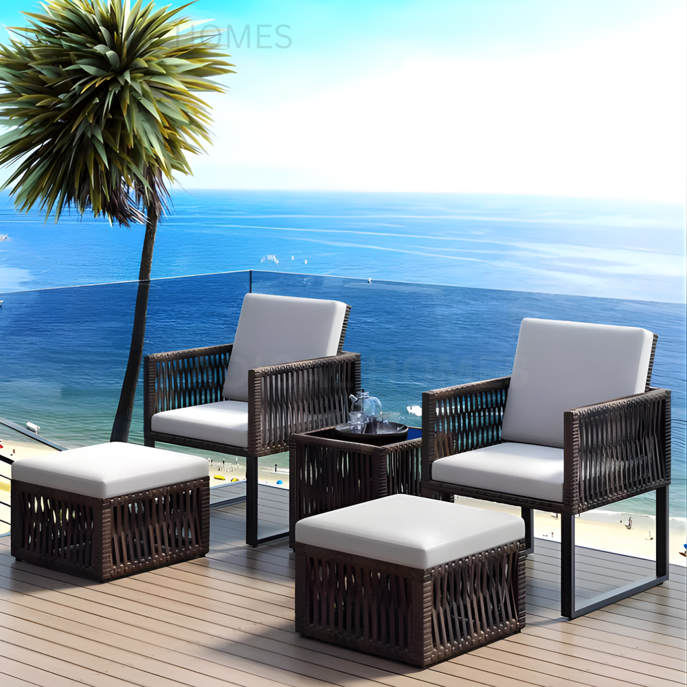 KARICE Modern Outdoor Table and Chairs - Radical Homes Singapore