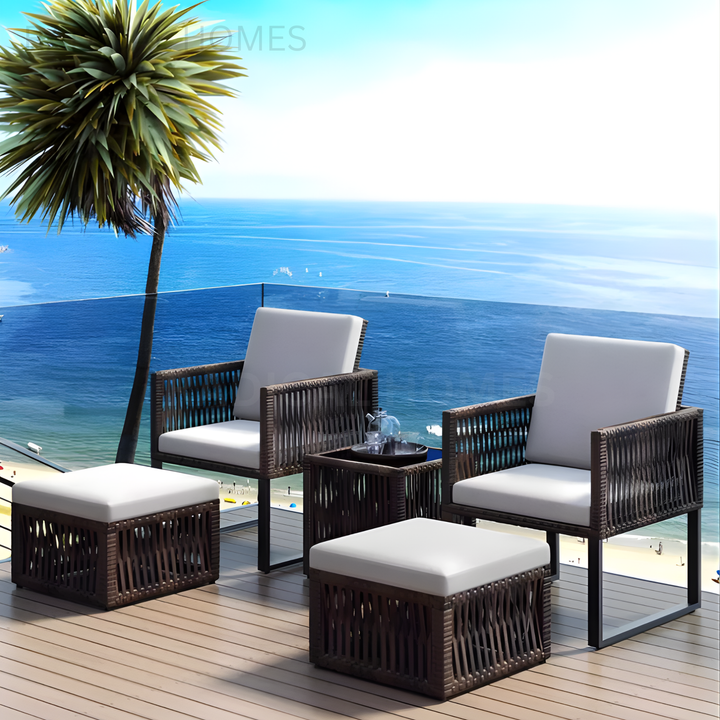 KARICE Modern Outdoor Table and Chairs - Radical Homes Singapore