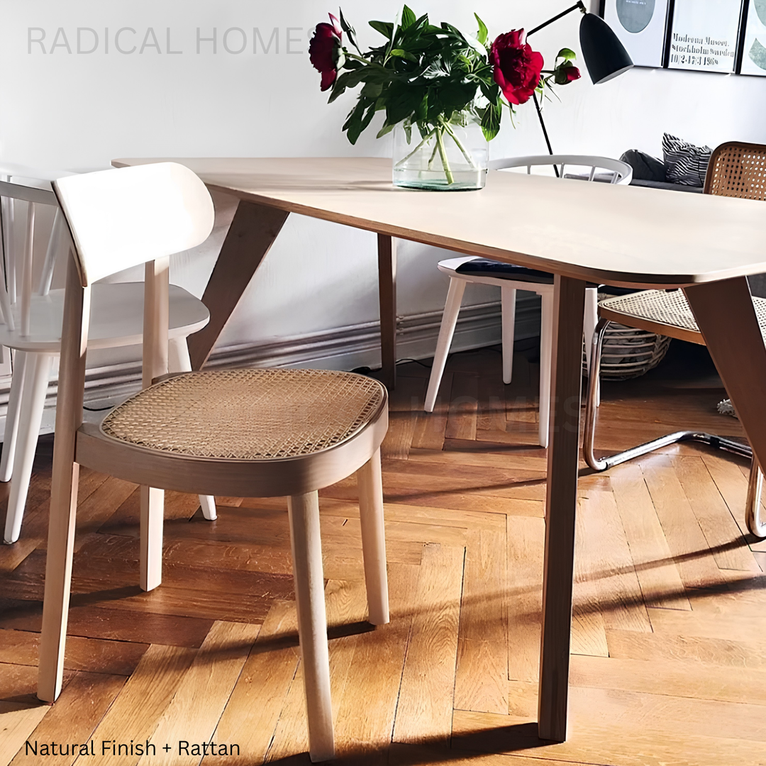 SORA Nordic Rattan Dining Chair