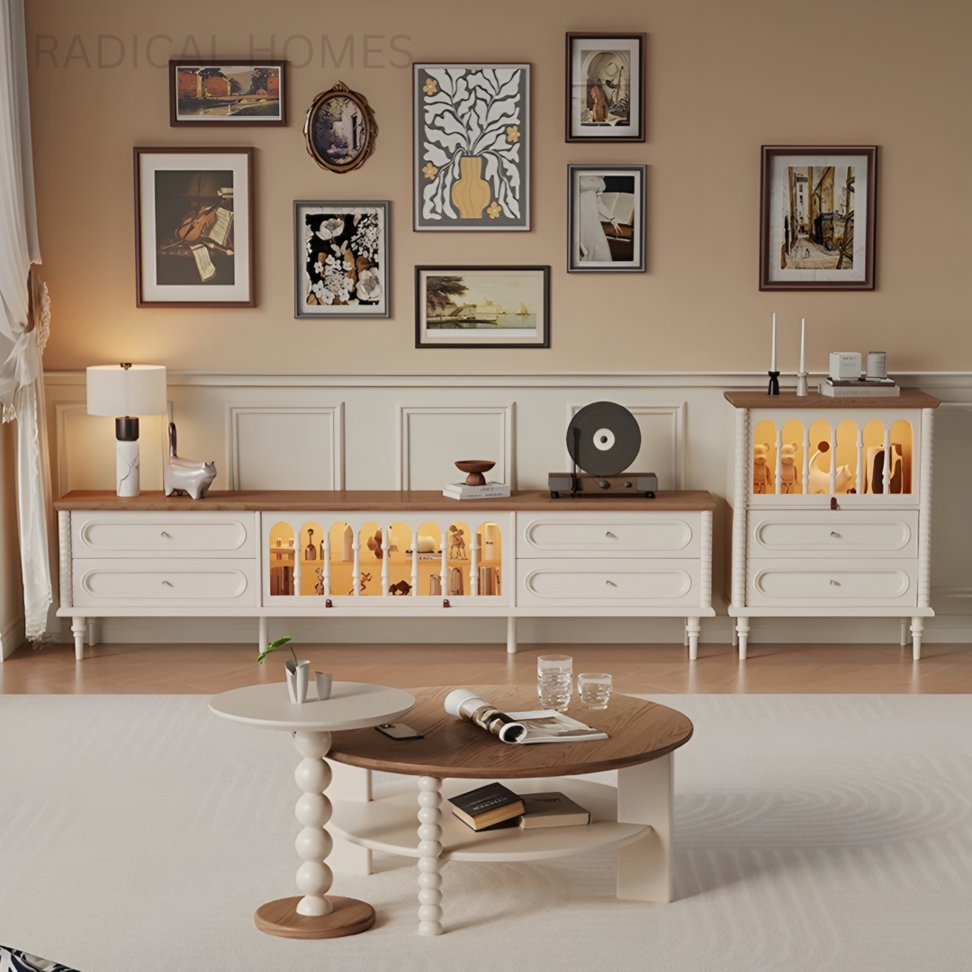 ALVIREN Victorian TV Console - Radical Homes Singapore