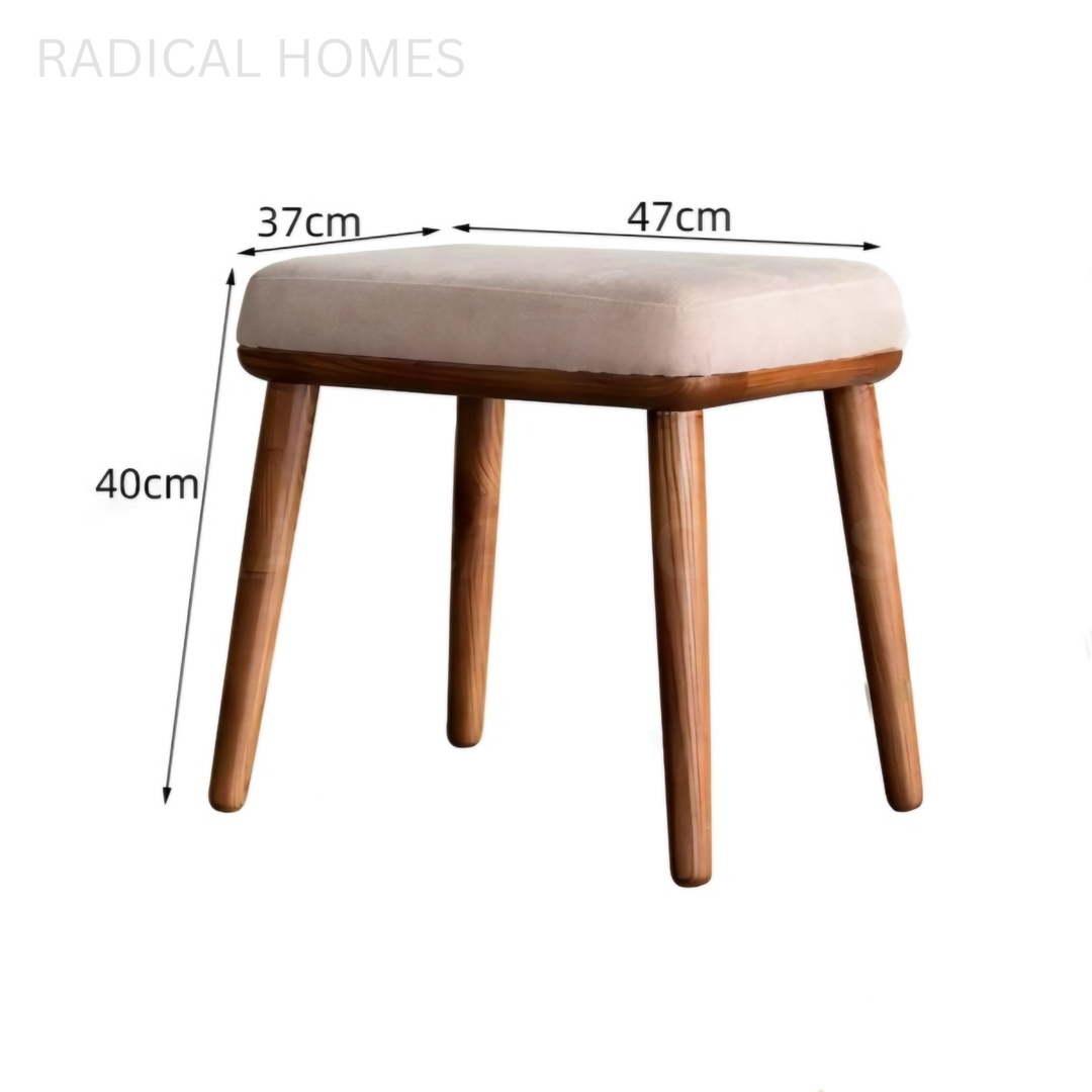 ERLDEN Modern Solid Wood Leisure Chair