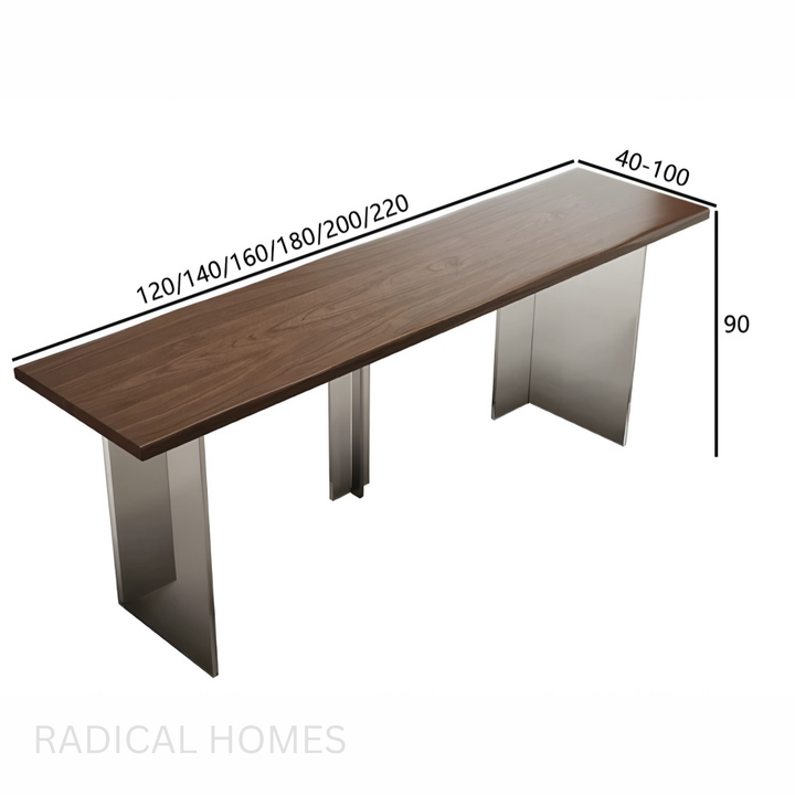 STRATA Modern Solid Wood Study Table