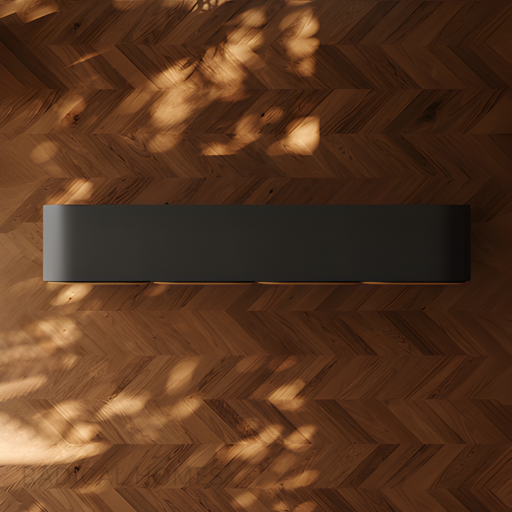 ELRYIN Modern Solid Wood TV Console