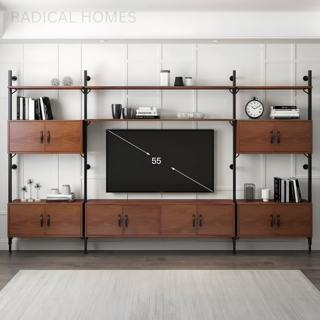 ZORVEX Modern Storage TV Console - Radical Homes Singapore