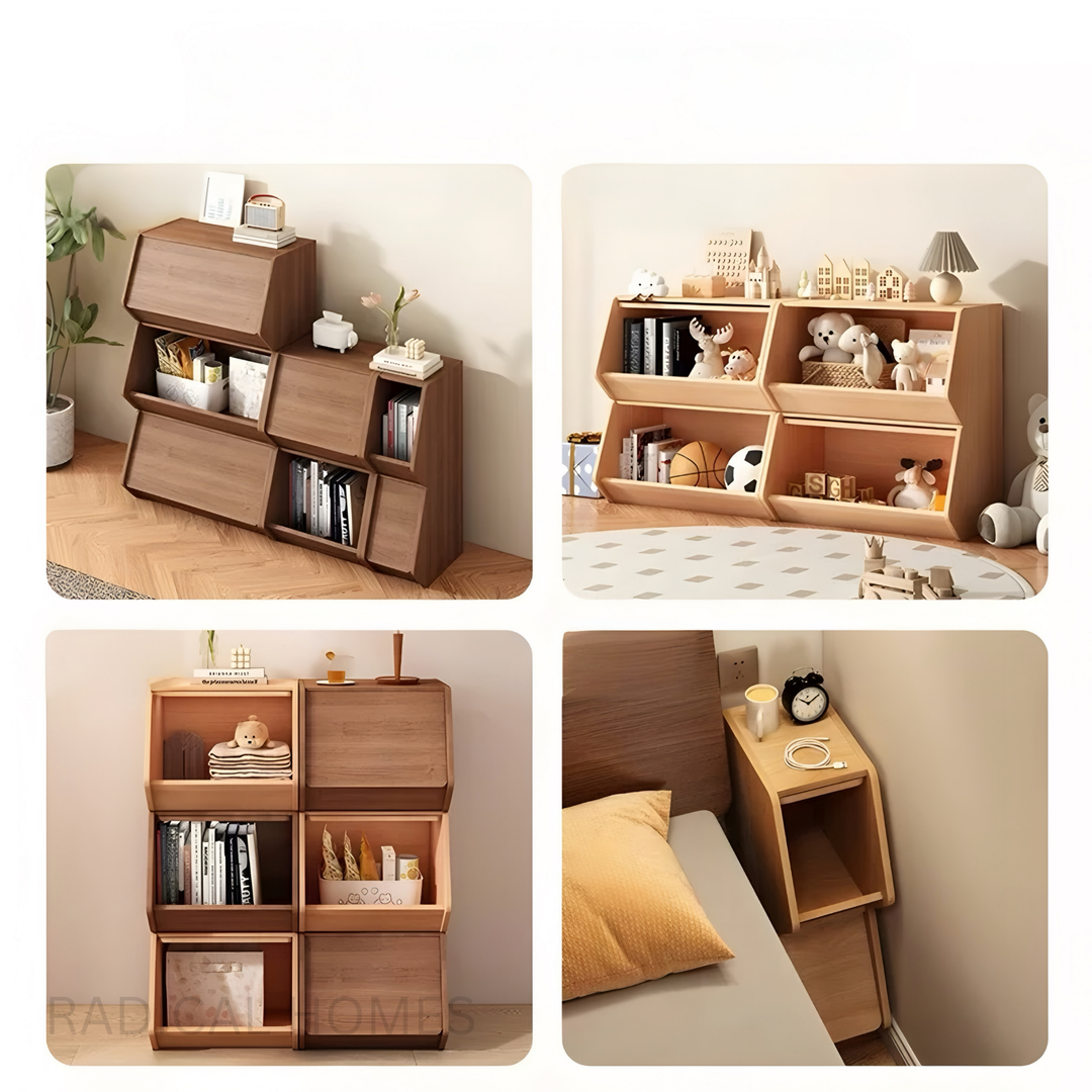 Stackable Box Ward BADON Stackable Storage Cabinet – Radical Homes