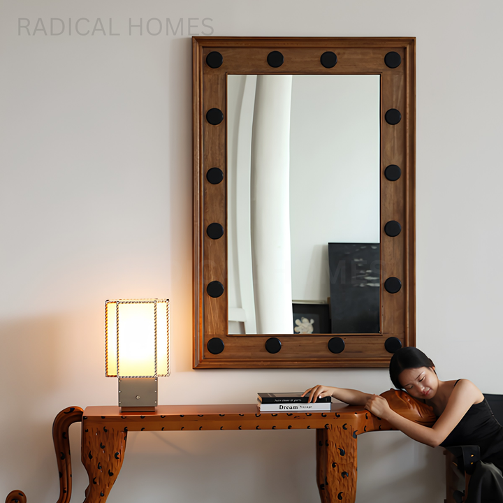 VALEN Aesop Solid Wood Wall Mirror