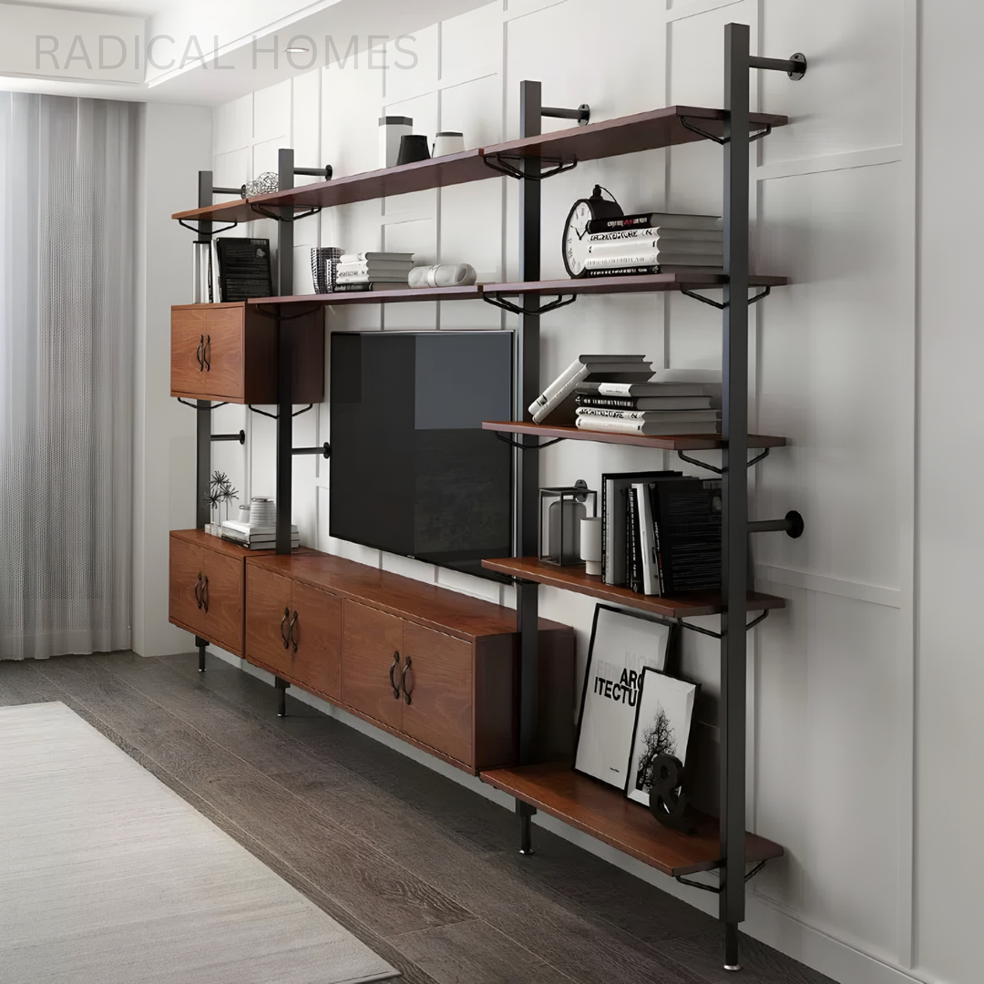 ZORVEX Modern Storage TV Console - Radical Homes Singapore