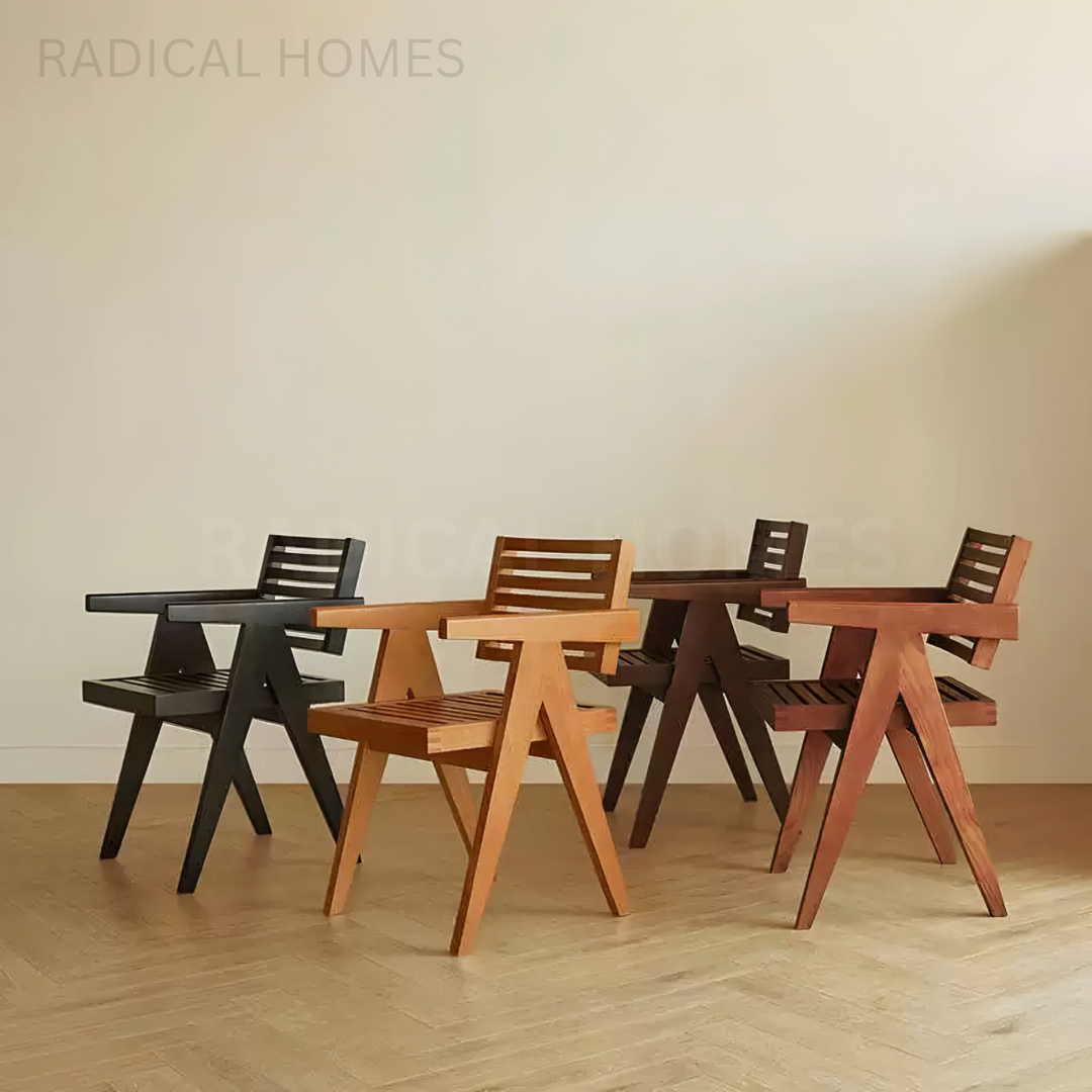 KATEY Modern Solid Wood Dining Chair - Radical Homes Singapore