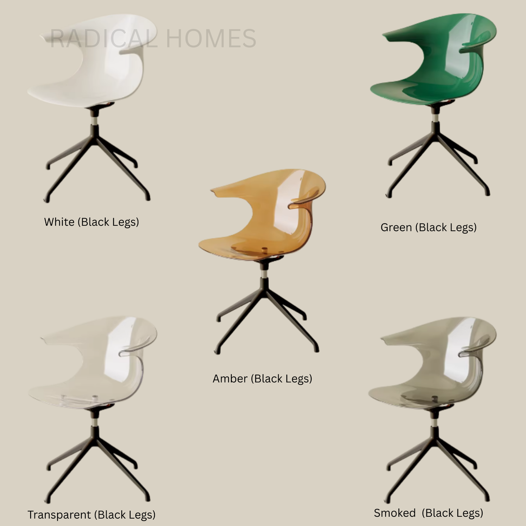 AERONIS Modern Swivel Plastic Study Chair