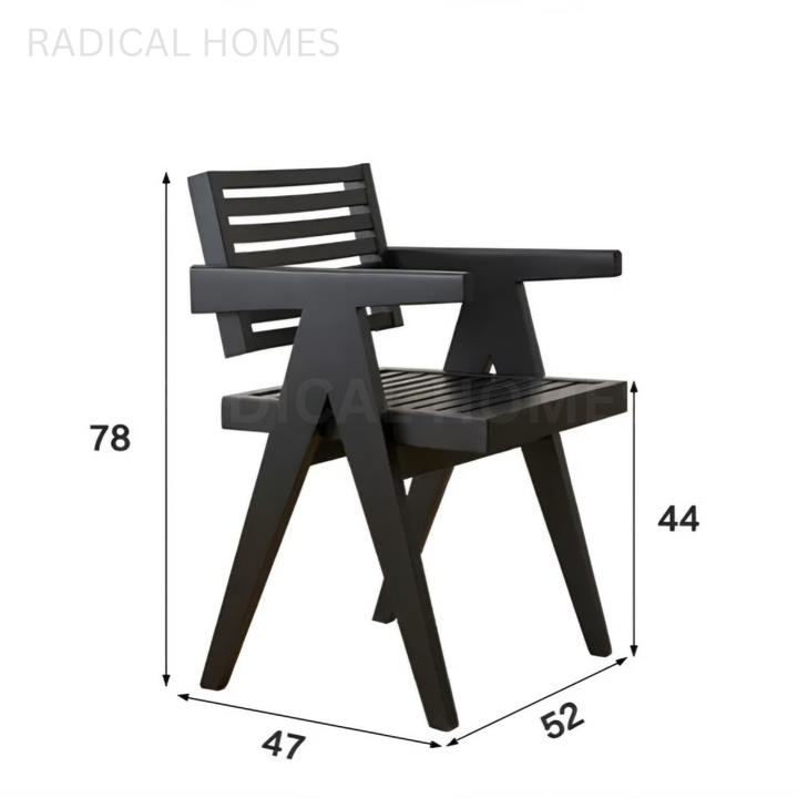 KATEY Modern Solid Wood Dining Chair - Radical Homes Singapore