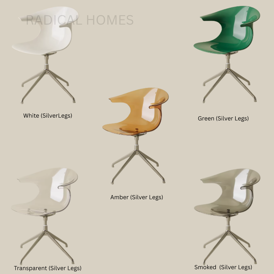 AERONIS Modern Swivel Plastic Study Chair