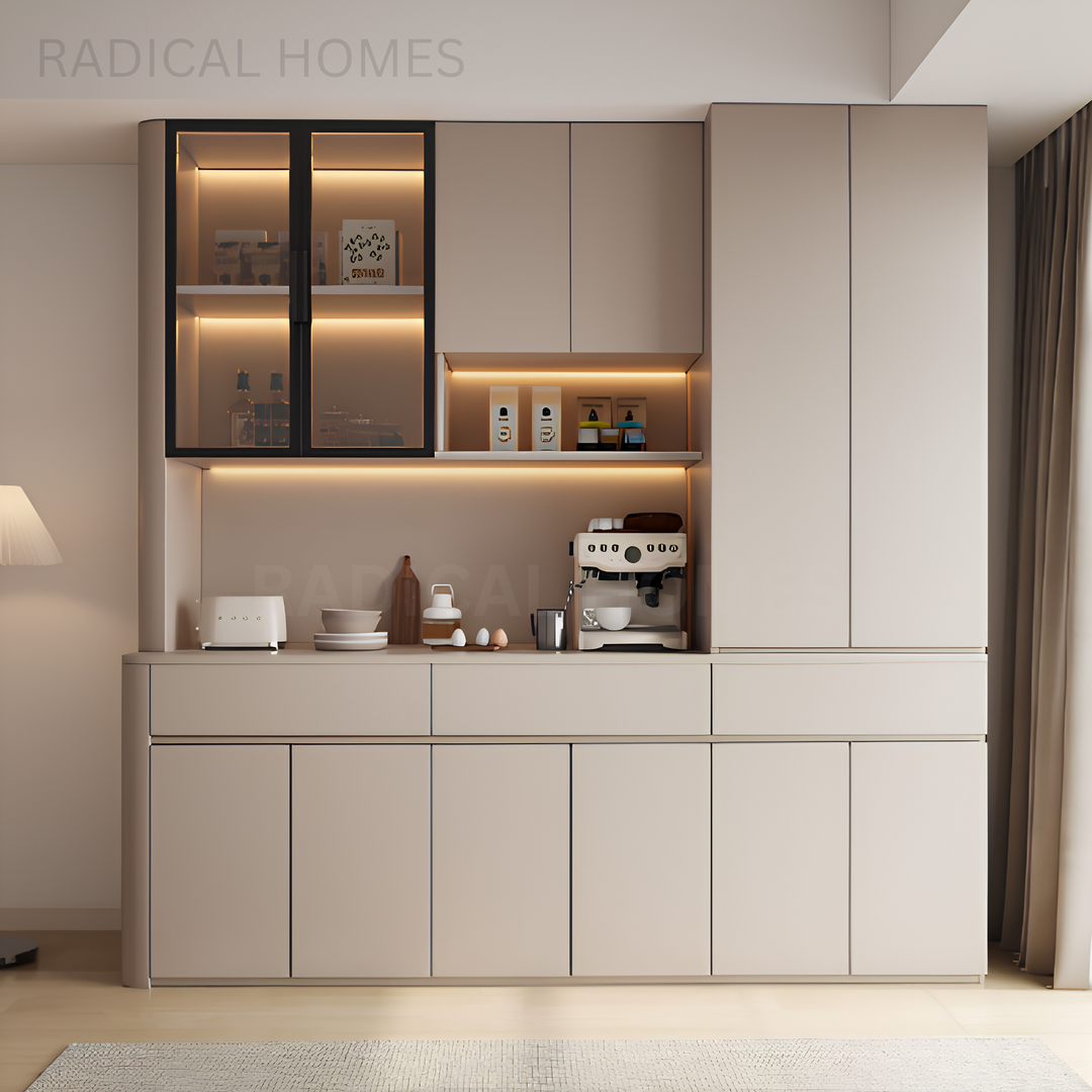 NUCUM Modern Full Height Kitchen Cabinet