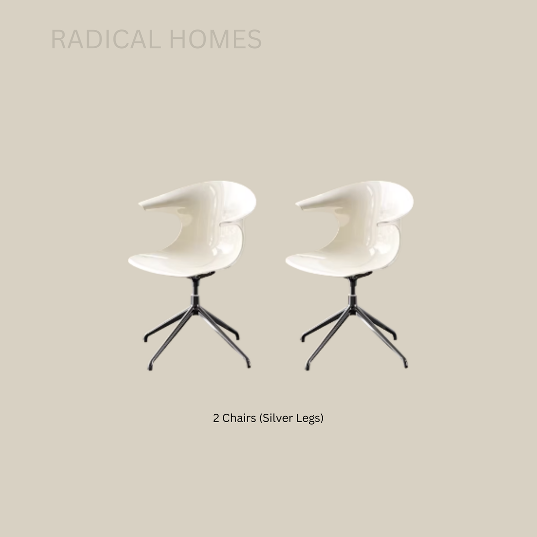 AERONIS Modern Swivel Plastic Study Chair