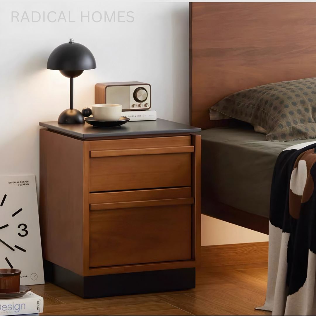 MALVA Modern Solid Wood Side Table - Radical Homes Singapore