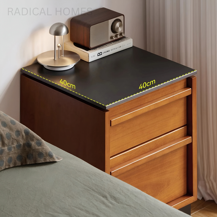 MALVA Modern Solid Wood Side Table - Radical Homes Singapore
