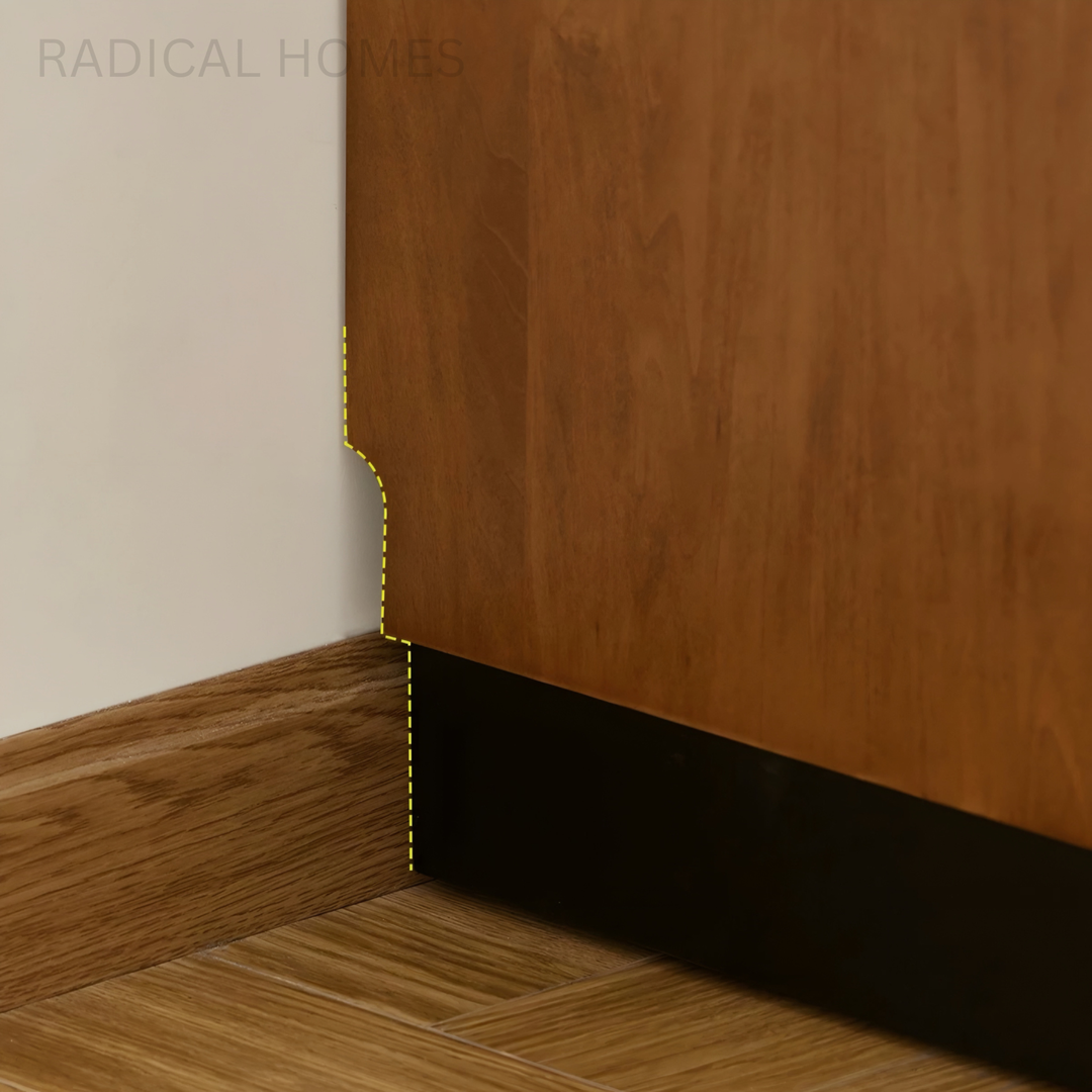 MALVA Modern Solid Wood Side Table - Radical Homes Singapore
