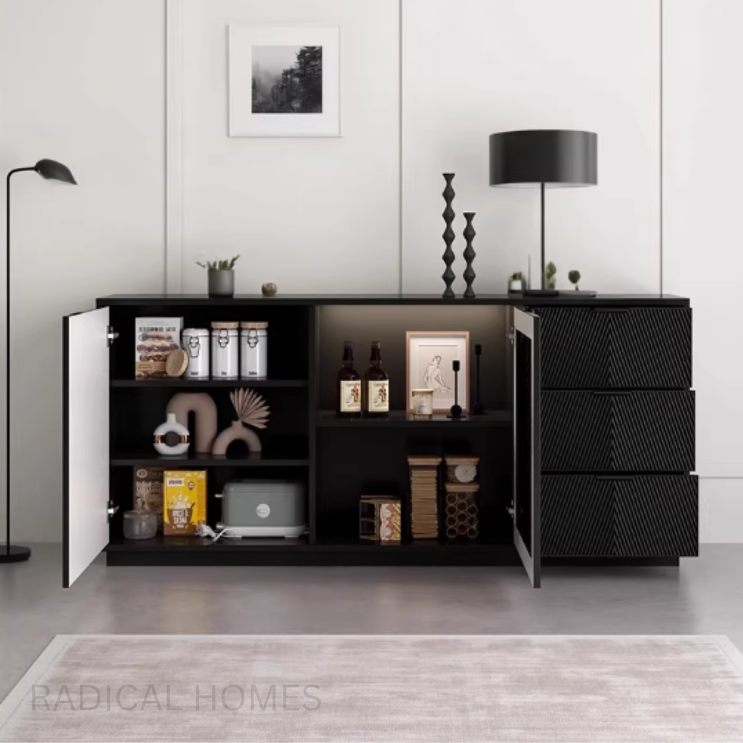 AVERIN Modern Sideboard Cabinet - Radical Homes Singapore