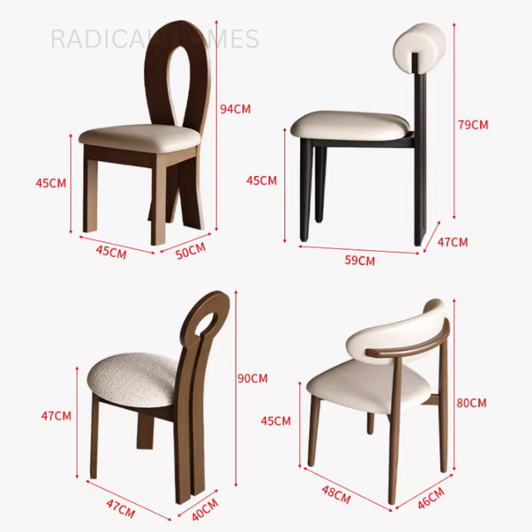 ANDY Modern Sintered Stone Extendable Round Dining Table - Radical Homes Singapore