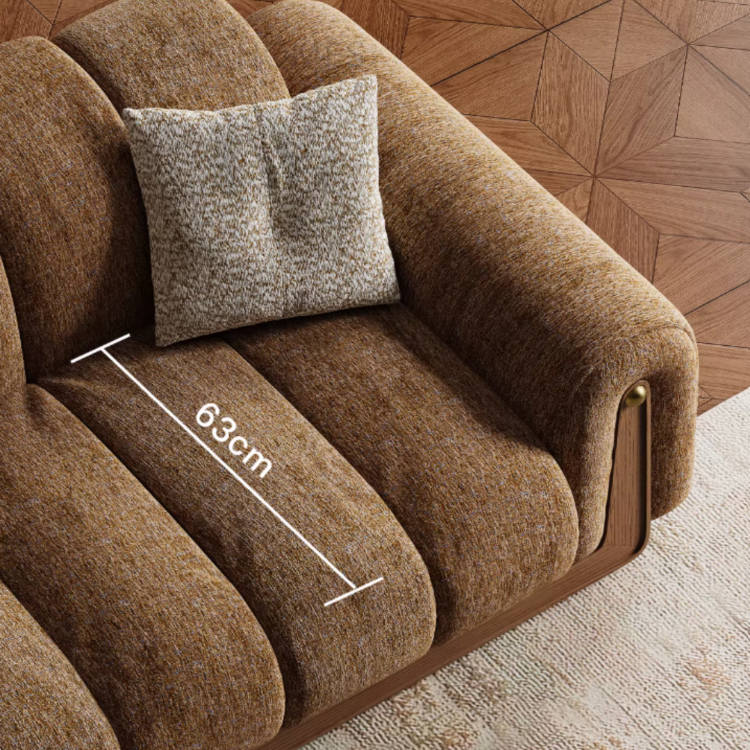 RODNEY Modern Fabric Sofa - Radical Homes Singapore