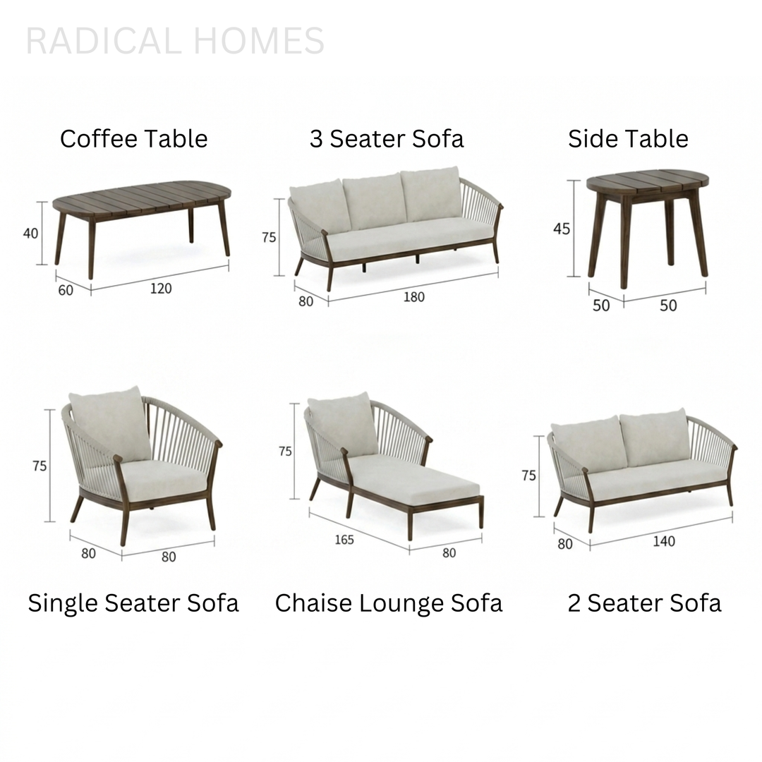 LIMME Modern Outdoor Sofa
