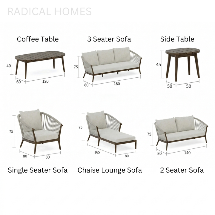 LIMME Modern Outdoor Sofa