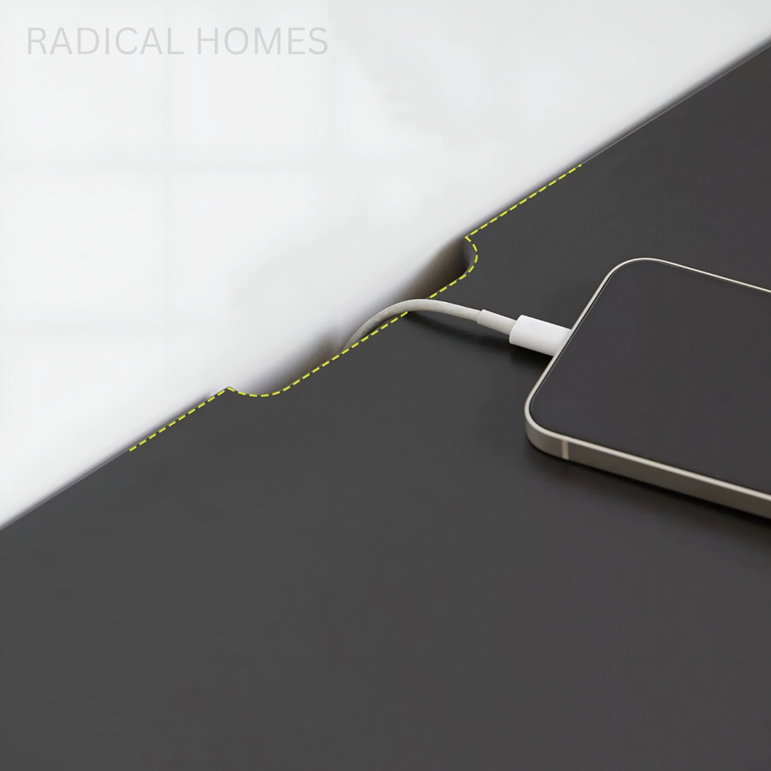 MALVA Modern Solid Wood Side Table - Radical Homes Singapore