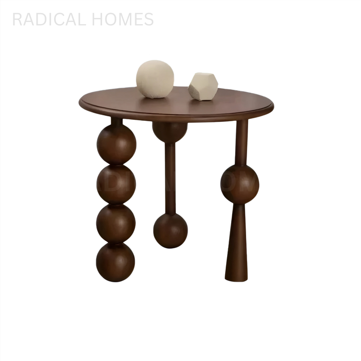 ERIKA Mid Century Solid Wood Side Table